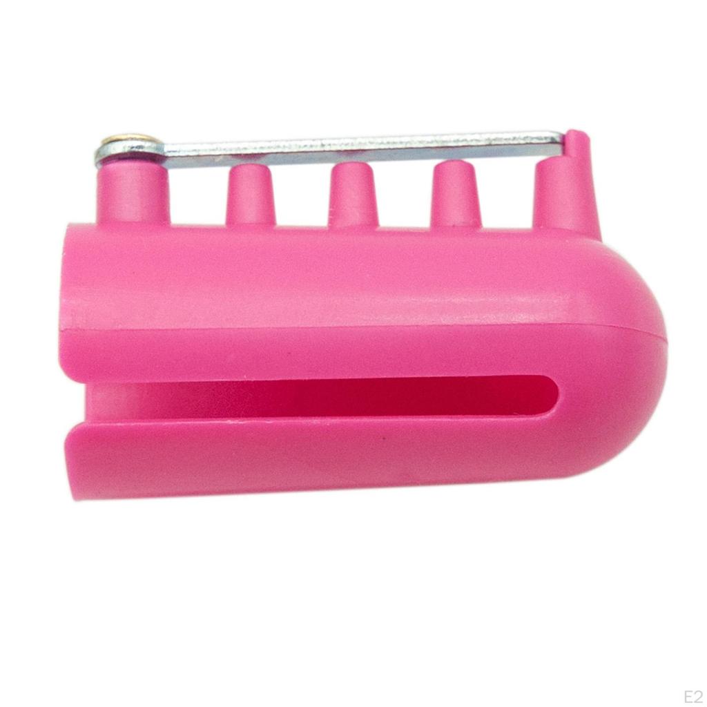 Set de 5 piese Ghid de fire pentru tricotat și croșetat, Suport pentru deget, Degetar, Cârlig,