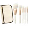 Takumi No Kumano Brush Makeup Brush Set Zippered Brush Case Included White Limited Edition Keshōfude Cosme-dō (5 Brushes) + - NPC-S250
