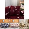 Floral Leaves Printed Soft Sofa Cover For 1/2/3/4 Seater Couches Excellent Fit And Stretch