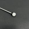 1Pc White Ceremic Nail Drill Bits Ceramic Cuticle Clean Bur Rotary Milling Cutters for Manicure Pedicure Dental Polishing Burs