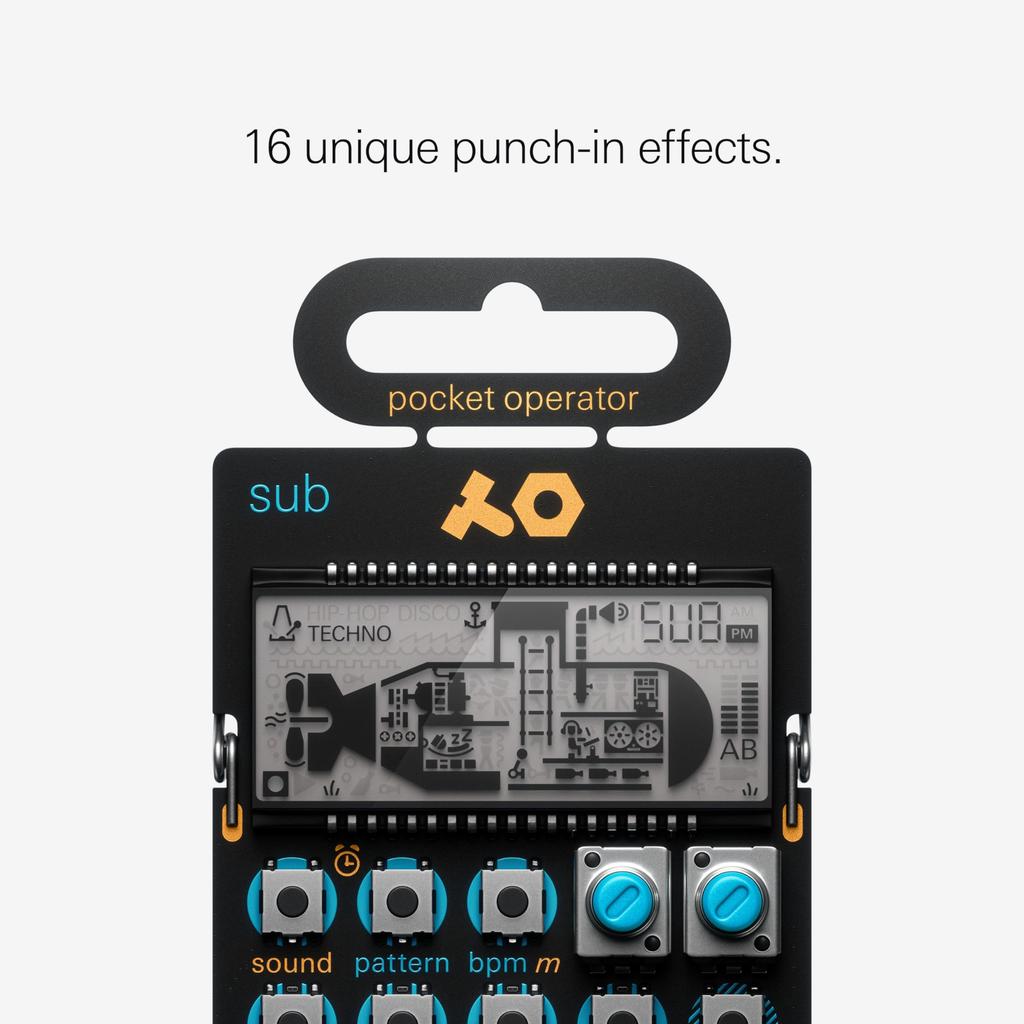 Teenage Engineering Sub Pocket Operator Bass Synth [Officially Imported] PO-14 (TE010AS014)