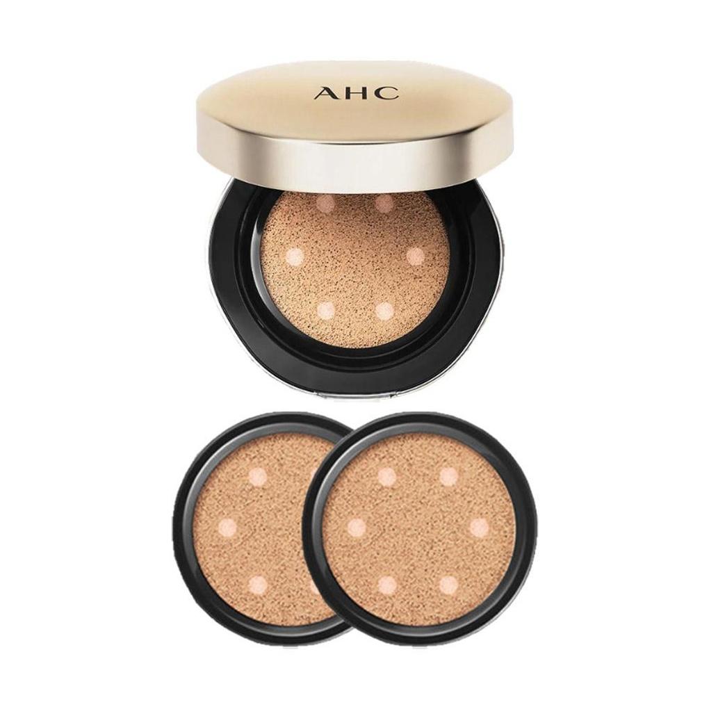 AHC Premier Eye Cream Cover Tone-Up Cushion (Main Product + 2 Refills) AHC Cover Cushion (main product) + 2 refills