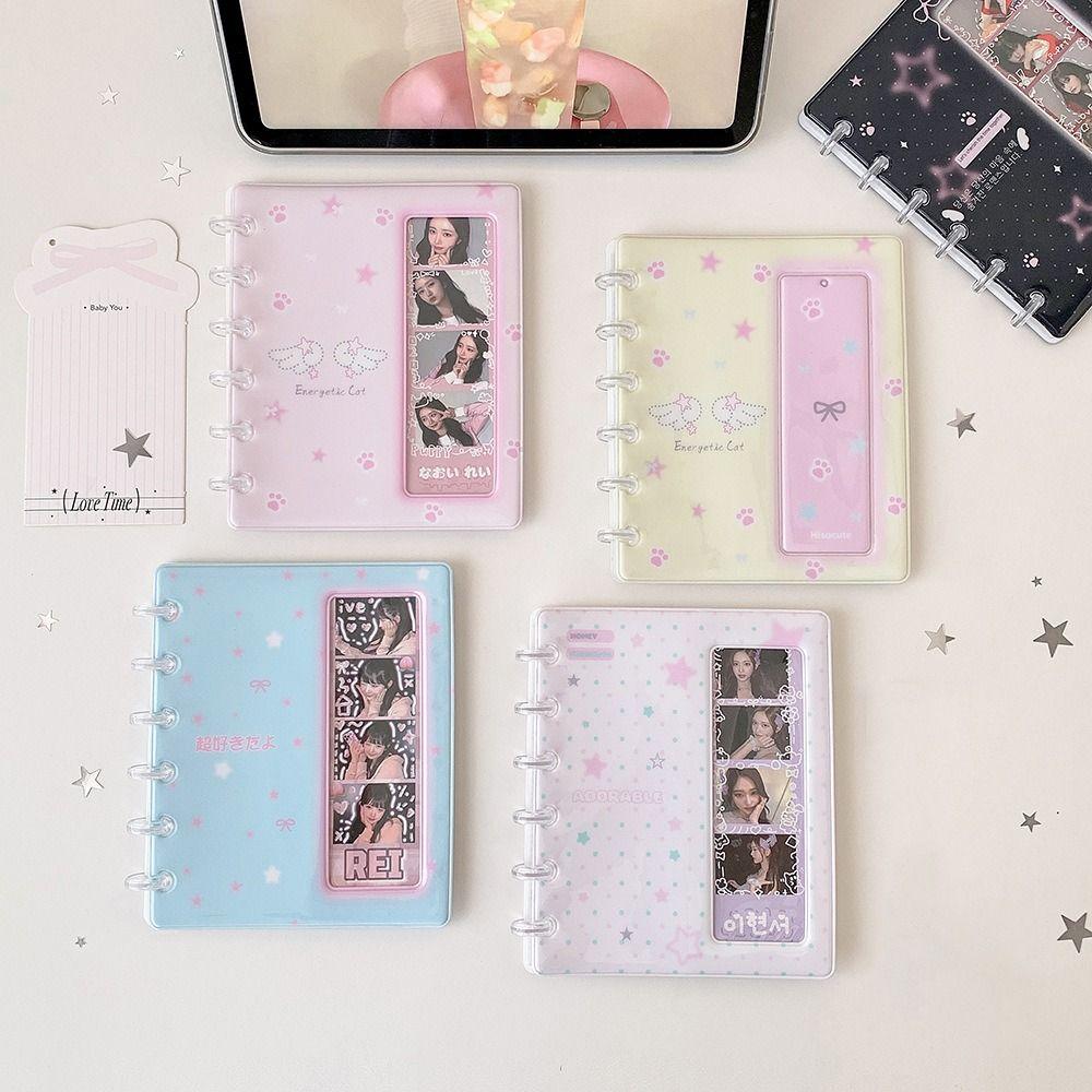 INS Photo Card Holder 4-Grid Card Binder Photo Card Binder  Trading Card Holder