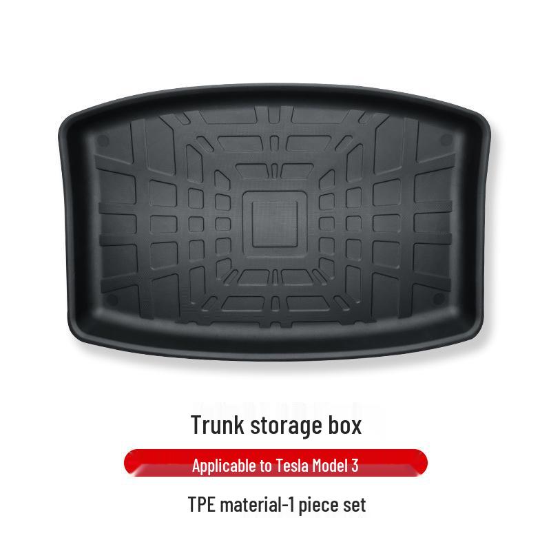 Tesla Model 3 Trunk Mats: Full Coverage Front & Rear Accessories
