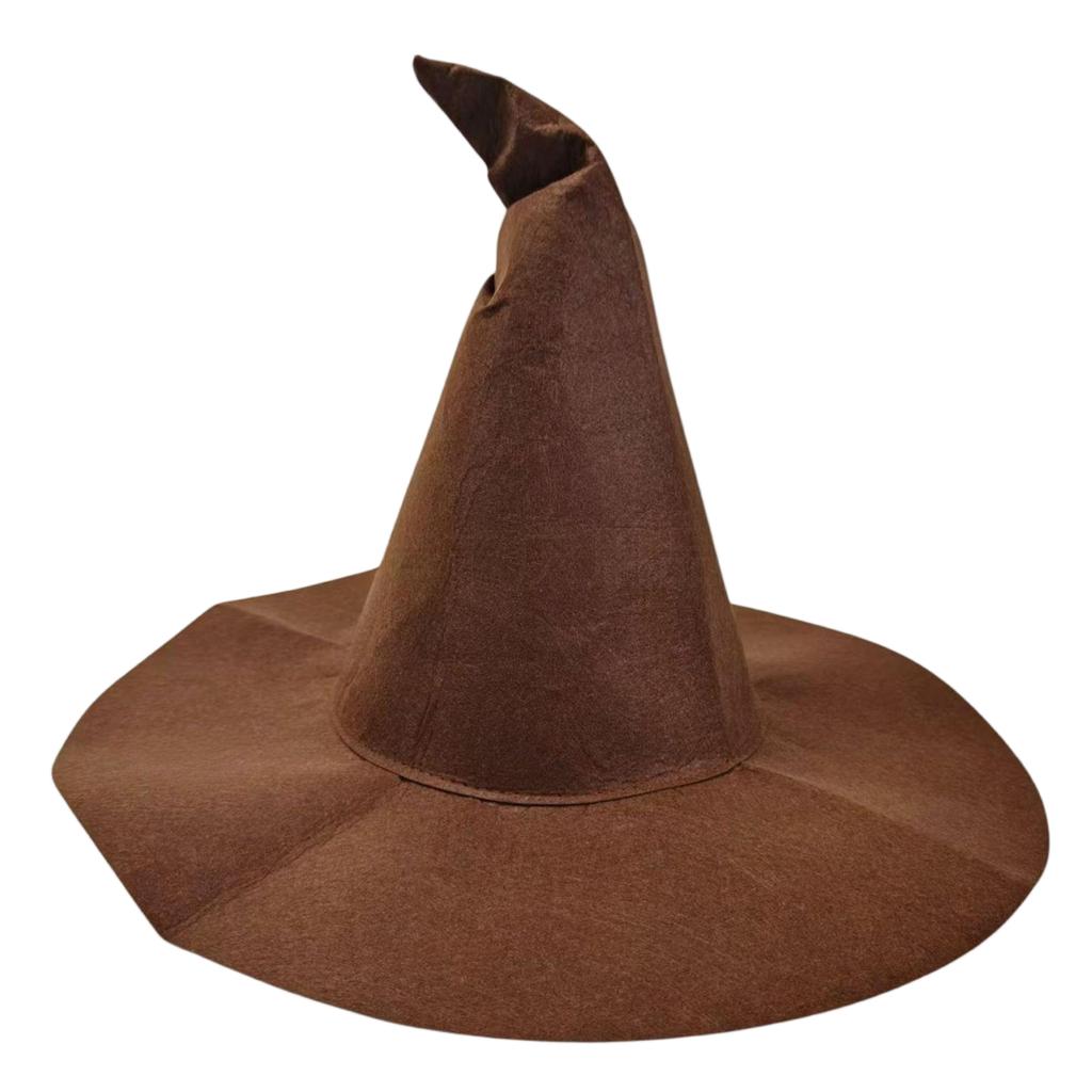 Hexenhut Cosplay Partyzubehör Halloween Kostüm Zaubererhut für Themenveranstaltungen Neujahrsfeier Verkleidungsrequisite