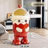 2026 Cute Cartoon Trash Can for Home: Living Room, Children's Room, Bedroom, Bathroom