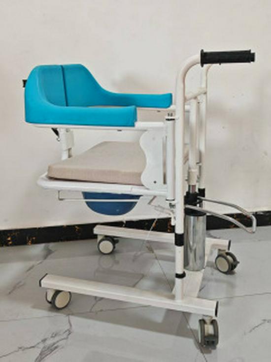 Hydraulic Lift Transfer Chair for Elderly and Disabled - Multifunctional Mobility Aid