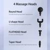 Portable Fascia Gun Tap Massager Body Back and Neck Leg Percussion Massager USB Charging Handheld Massager Deep Tissue Muscle