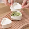 1 Set Triangular Plastic Sushi Rice Ball Maker Mould Onigiri Mold Set Kitchen Gadgets Stuff Transparent Bento Accessories