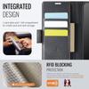 Für Samsung Galaxy A55 5G Hülle AUTSPACE A11 RFID-Blockierung Retro Leder Handy Brieftaschenhülle