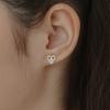 TATIANA (925 Silver) Harmony Heart Earrings EC3136