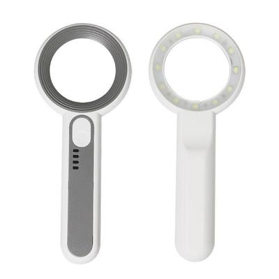 40x LED Handlupe für Schmuck und Elektronik