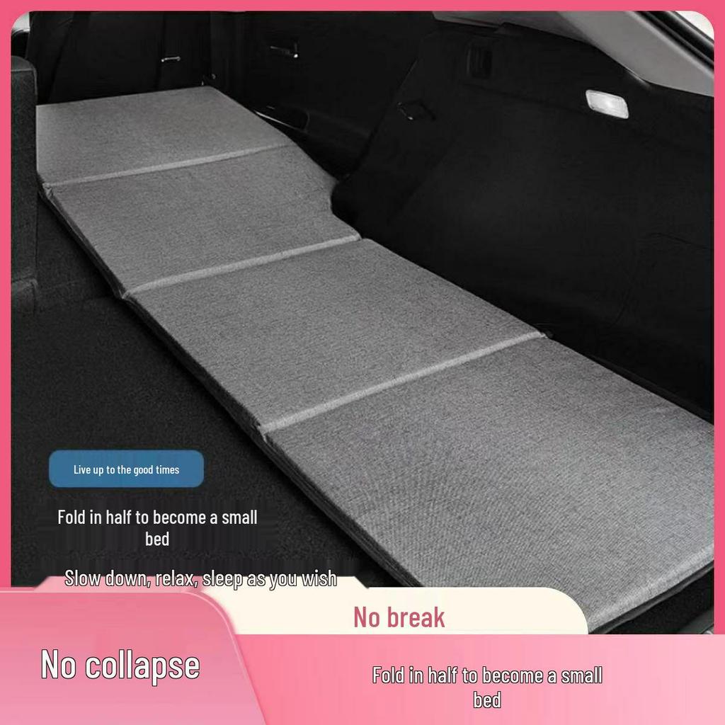 Car Rear Seat Sleeping Pad - Long Distance Self-Driving Essential Mattress & Extension Board