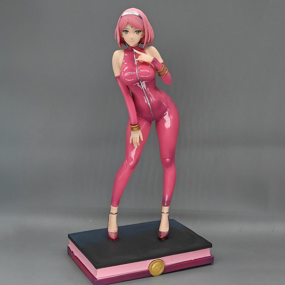 NARUTO Shippuden Figure Hyuuga Hinata Haruno Sakura Animation Girl POLYVINYL CHLORIDE Action Figure Plaything GK Game Statue Adult Collector Miniature
