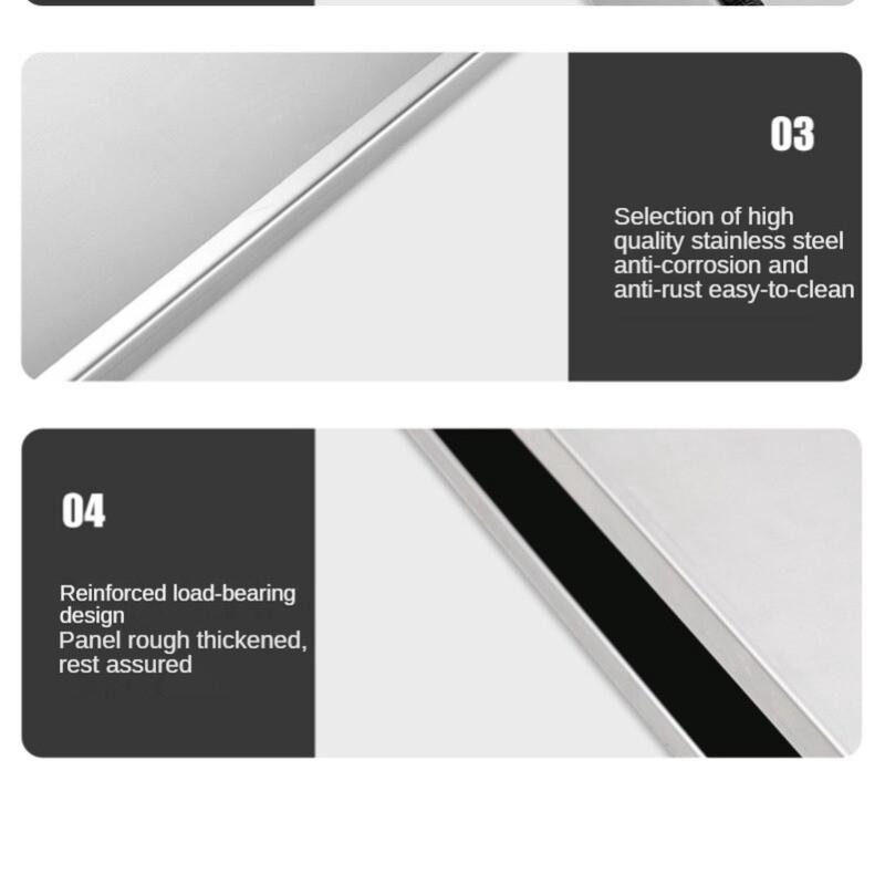 Base Kitchen Induction Cooker Shelf 304 Stainless Steel Gas Stove Cover Household Burner Cover Bracket