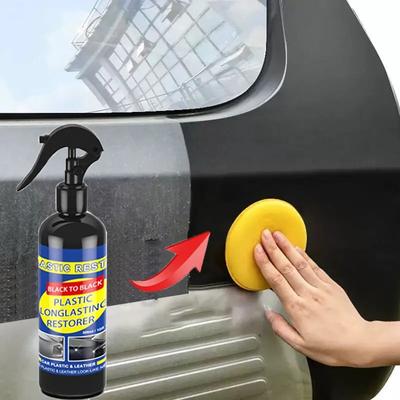Car Plastic Restorer Back to Black Gloss Produkty na čištění aut Obnova plastu na kůži Auto Polish And Repair Coating Renovator
