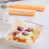 100Pcs Fried Food Papers Non-Stick Multipurpose Plaid Pattern Convenient Absorbent Papers Burgers Fried Food Basket Liners