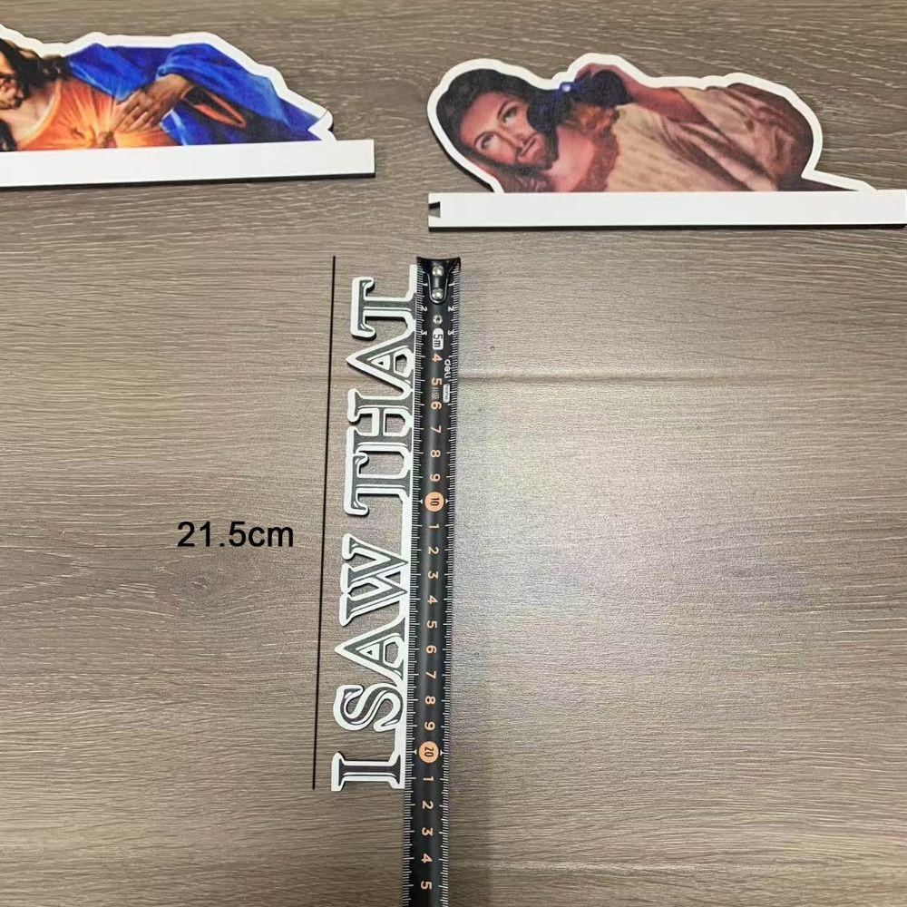 10 Wooden Door Frame Decorative Jesus I Saw That Easter Ornament DIY Crafts Door Top Corner Easter Gift