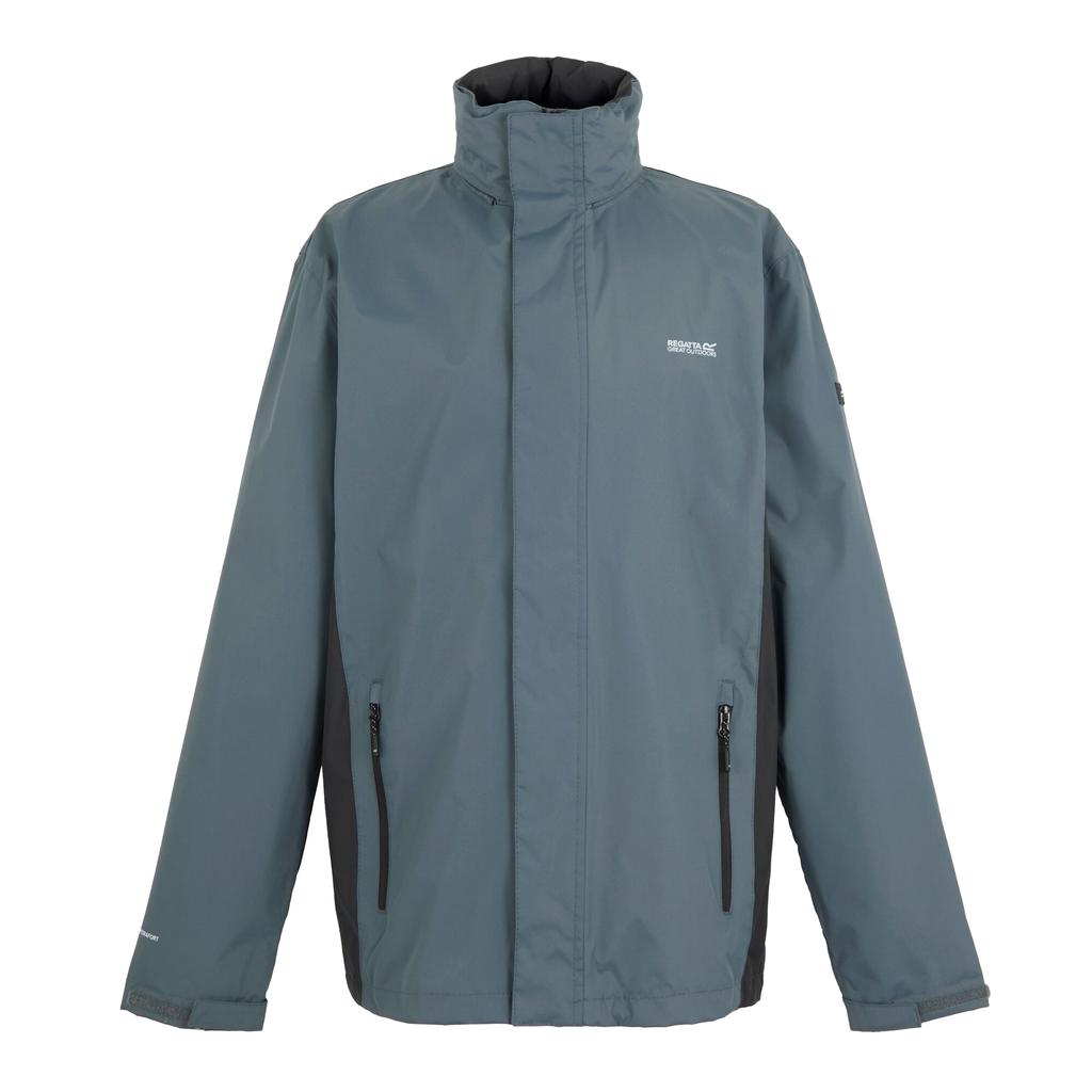 Regatta Great Outdoors Mens Outdoor Classic Matt Hooded Waterproof Jacket