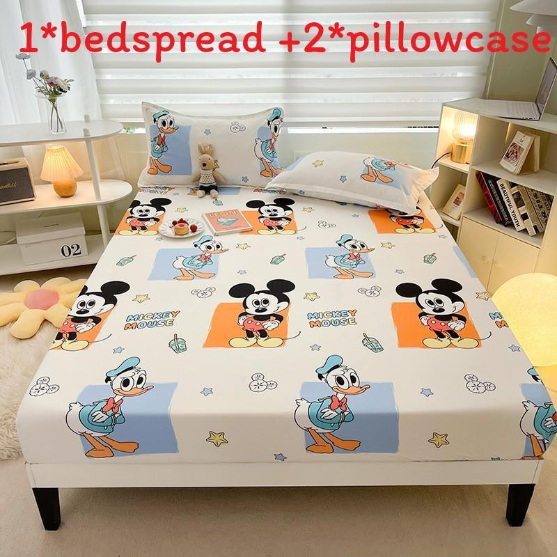Toy Mouse Stitch Story Pattern Printing Bedspread Set Protective Cover