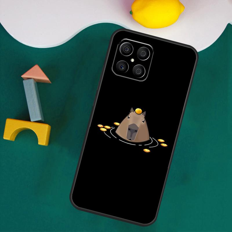

Cute Capybara Case For Honor Magic 7 5 6 Lite Honor 200 Pro 50 70 90 Lite X9a X8a X8 X9 X8b X9c X9b Cover Honor Magic5 Pro