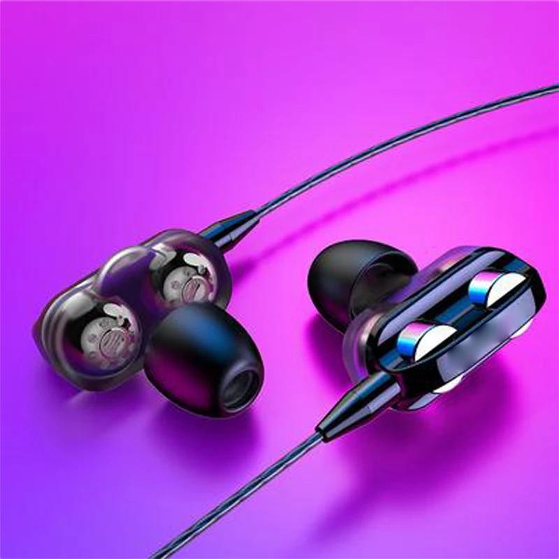 Sport In Ear Design HIFI Wired D Stereo Dual Driver