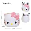 Pen Holder Official Authorized Makeup Brush Storage Bucket Cute Anime Desktop Organizer School Workspace Present