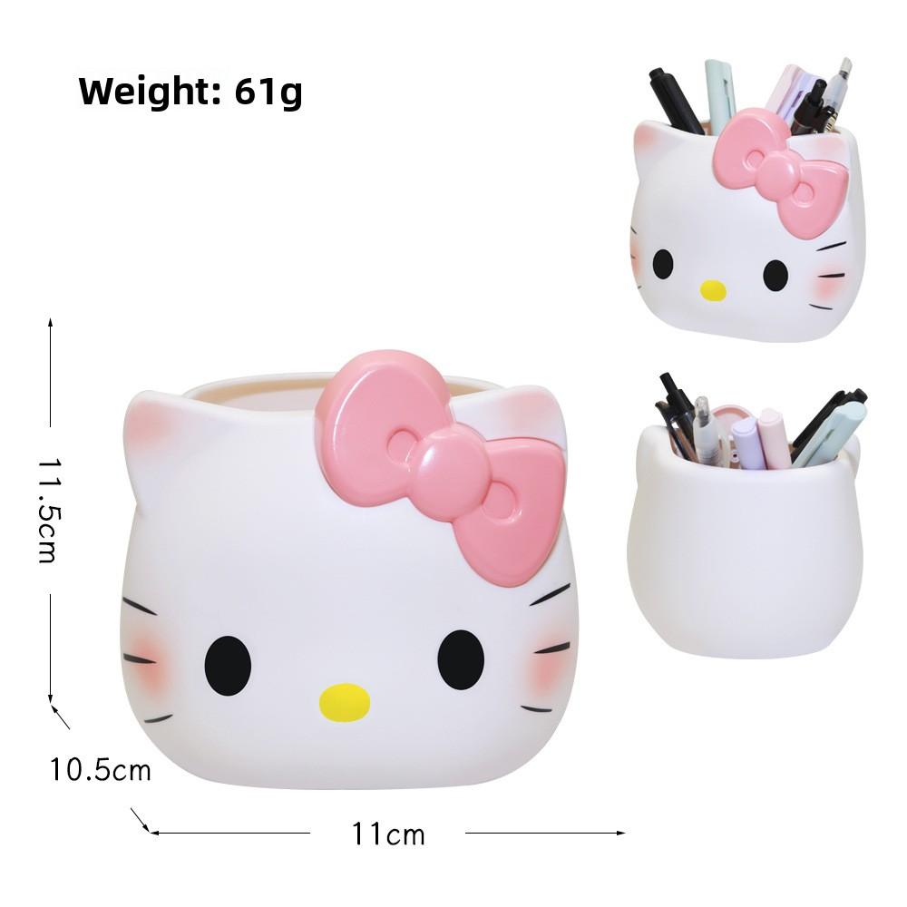 Pen Holder Official Authorized Makeup Brush Storage Bucket Cute Anime Desktop Organizer School Workspace Present