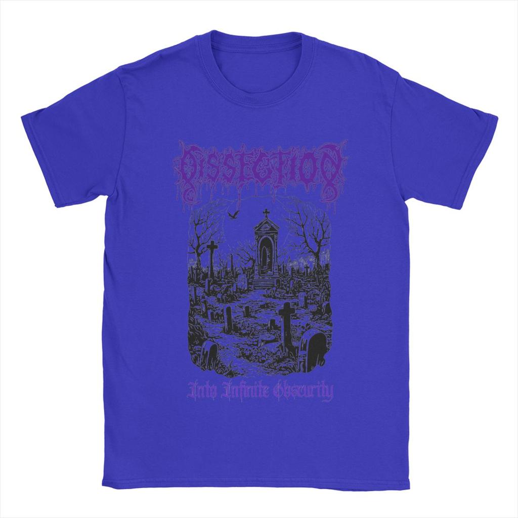 Vintage Dissection Into Infinite Obscurity Demo T-Shirt for Men Cotton T Shirt Short Sleeve Tee Shirt New Arrival Clothing