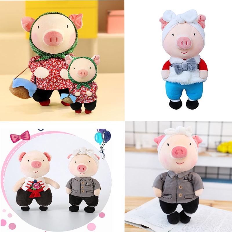 Cute Plush Toy Couple Pig Dolls, Soft Stuffed Animal Dolls, Perfect Gift For Boyfriend 15cm, 50cm, 28cm