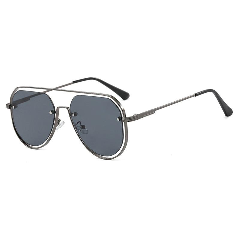 Fashion Pilot Sunglasses Women Oval Vintage Brand Designer Square Men Sun Glasses Shades Female Eyewear Anti-Glare Uv400
