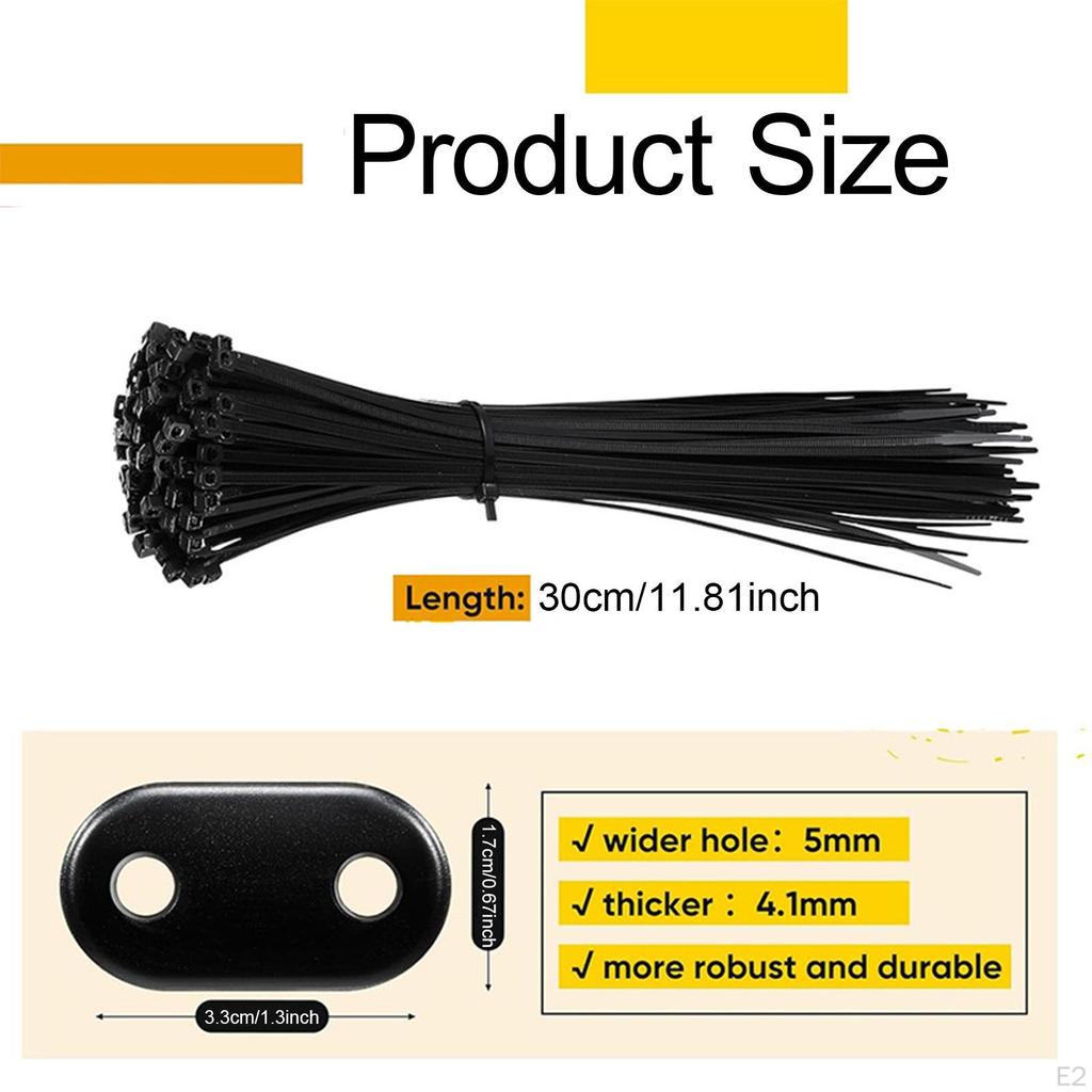 Braces for Fence Privacy Screen with Cable Ties And Securing Tools