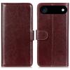 For iPhone 17 Air Case Crazy Horse Texture PU Leather Phone Stand Cover