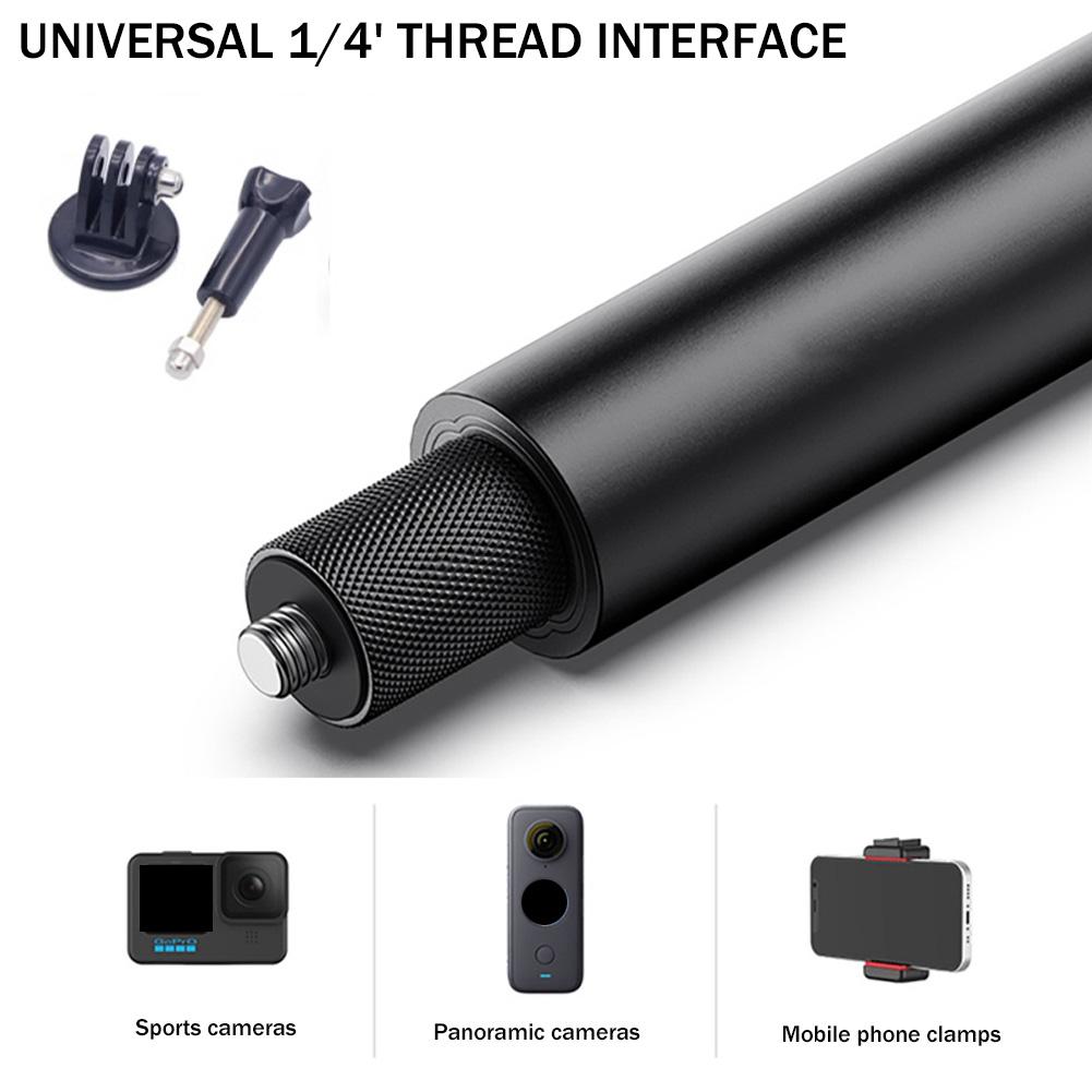 Ground-mounted Magnetic Mobile Phone Holder For Golf Mount Stand Tripod Extendable Selfie Stick Plug Stand For Smartphone D6k2