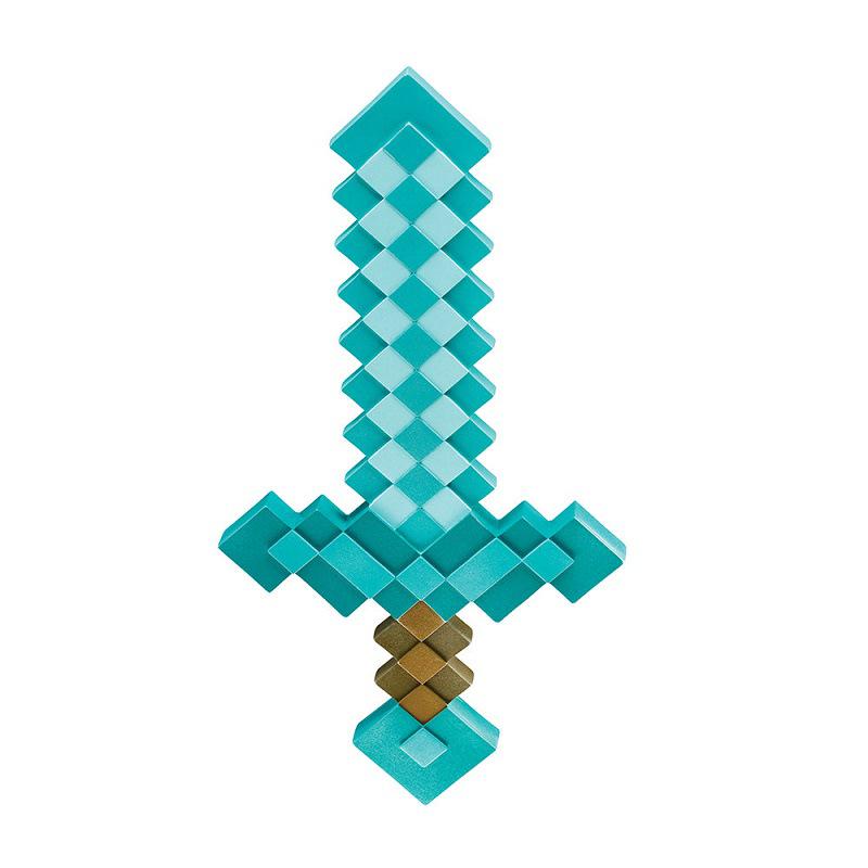 Minecraft 2-in-1 Transforming Sword and Pickaxe Toy - Hot Seller Gift