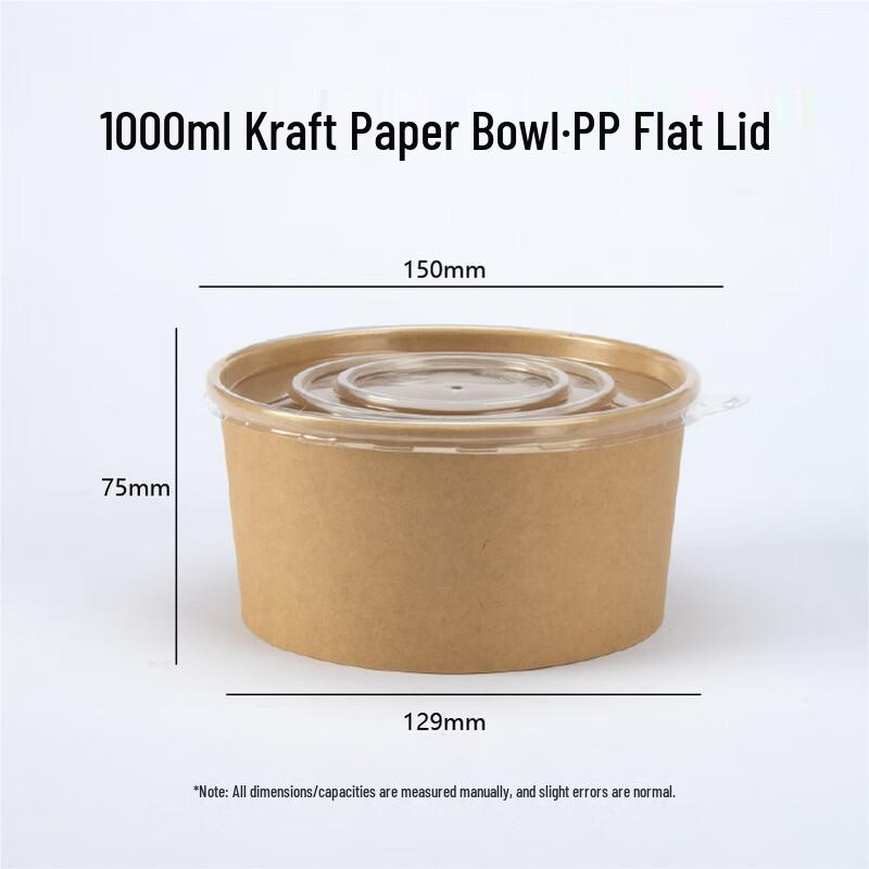 Einweg-Kraftpapier-Mikrowellen-Lebensmittelbehälter