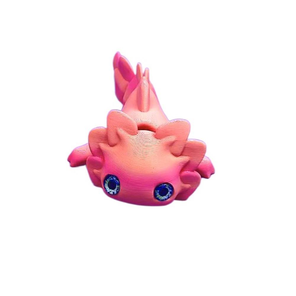 3D Printing Cute Big-eyed Frog Figure Toy Home Decorations Joints Movable Realistic Eyes Mini Frog Animal Toy Children Gifts