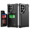 Suitable for Samsung S24 SIM Card Phone Case Samsung S24 Ultra Leather Texture Card Case Drop Protection Case
