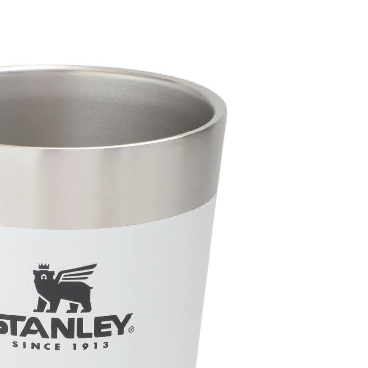 Stanley Adventure Stapelbarer Vakuum-Pint, 0,47 l, Polar, Stapelbarer Bier-Pint (10-02282-059) [Parallelimport]