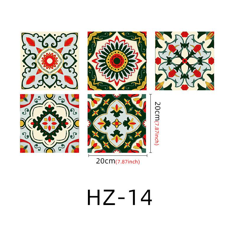 Thickened Matte Tile Sticker Self-Adhesive Wall Sticker Waterproof And Moisture-Proof Kitchen And Bathroom Renovation Wallpaper