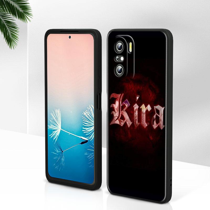 Anime Manga Death Note Ryuk For Xiaomi Redmi Note 12 Turbo 11E 11S 11 11T 10 10S 9 9T 9S Pro Plus 5G Black Phone Case