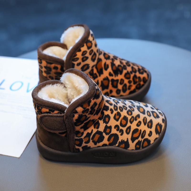 Dětské zimní sněhule - Teplé batolecí boty pro dívky