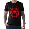 Miles Morales Spider-Man Logo T-Shirt, Men's and Women's Sizes (bc-327)