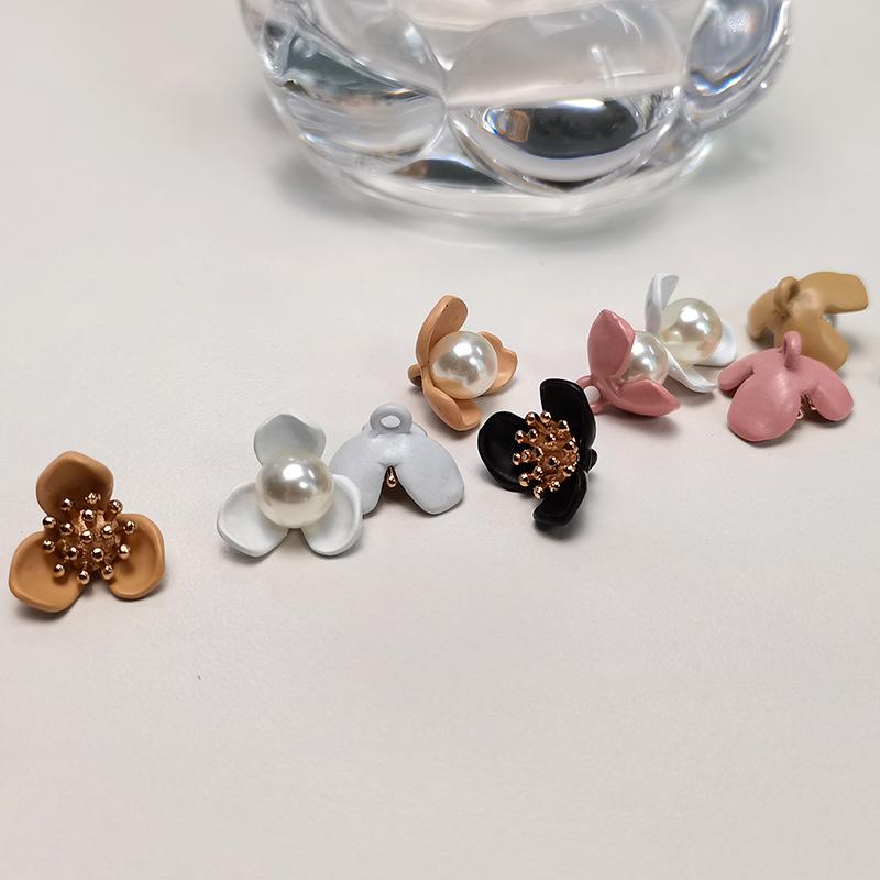5/10/pcs 15mm Metal Flower Buttons Women's Clothing Sewing Accessories for Shirts Sweaters Sleeve Collar DIY Sew Parts