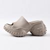 Super thick-soled outer wear eva slippers for women's summer height increase, new fashionable non-slip and deodorant soft-soled one-word slippers