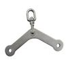 Cable Machine Attachment Fitness Equipment Pull Down Accessory Muscle Building Stainless Steel