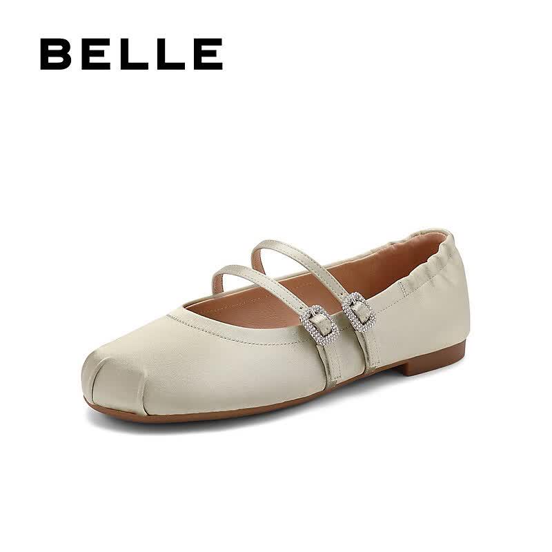 Baili Women's One-Strap Mary Jane Ballet Flats