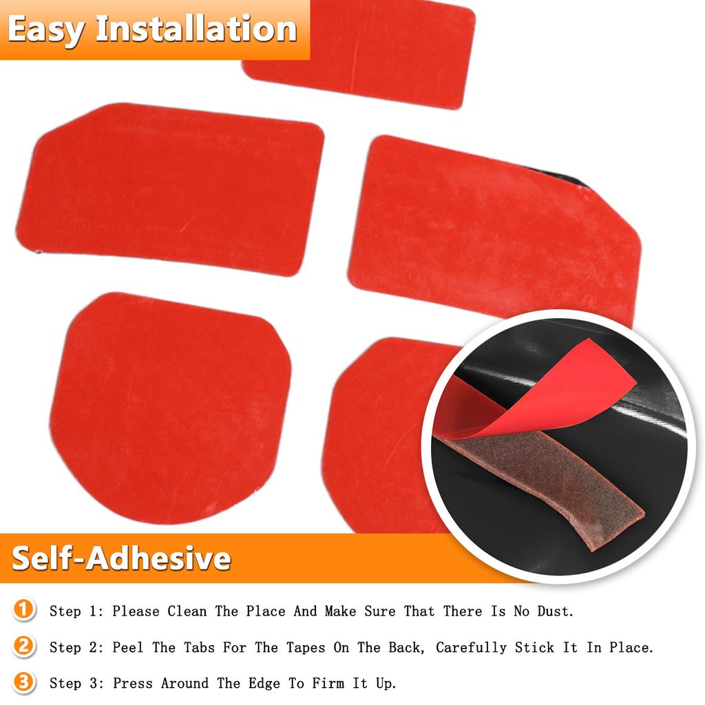 Car Water Cup Holder Mats Drink Pad Coaster Decoration Stickers for Jeep Wrangler JL 2018-2025 2025 2025 Interior Accessories