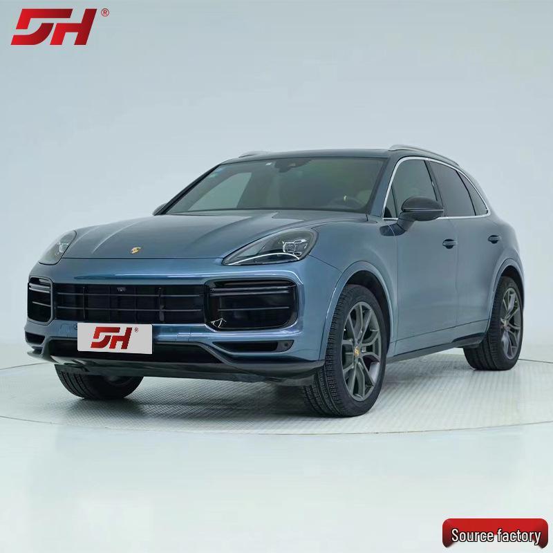 Premium Carbon Fiber TurboGT Front & Rear Lips for Porsche Cayenne 2018-2023, Easy Replacement Installation.