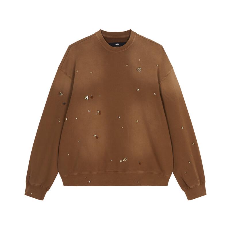 JNBY 2024 Winter Loose Round Neck Sweatshirt